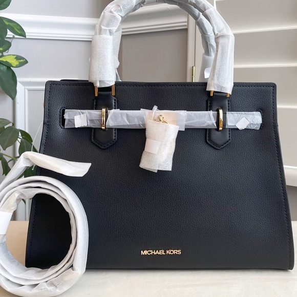 Michael Kors Handbags - 🔥NeW! Michael Kors Hamilton MD leather Satchel